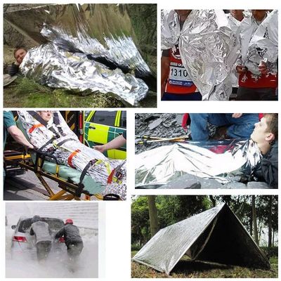 Foil Thermal First Aid Outdoor WaterProof Emergency Survival Rescue Blanket