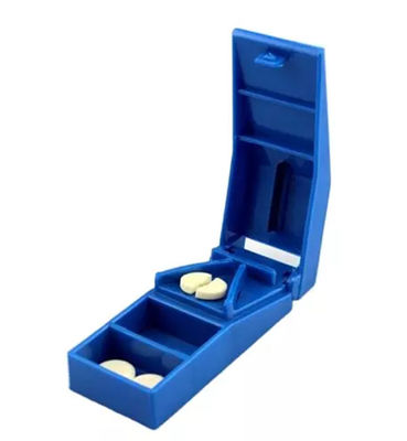 Wholesale Food Grade Plastic Pill Cutter Medicine pill Crusher Tablets and Vitamins Pill Cutter Box