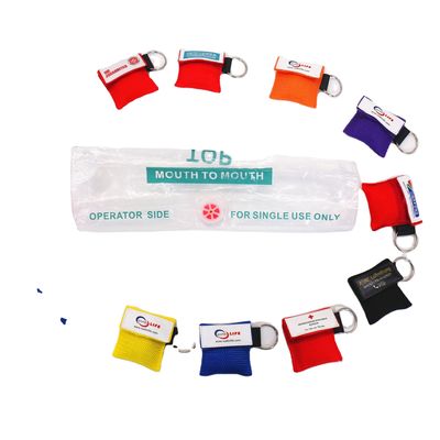 CPR manikin face shields first aid training CPR mask  one way value face shield