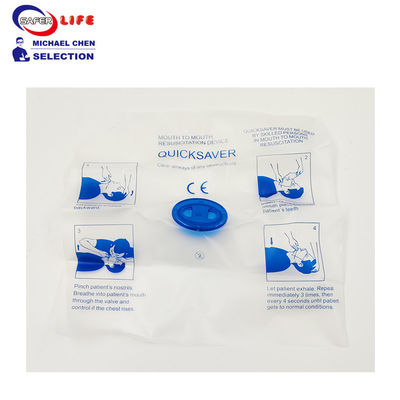 CPR manikin face shields first aid training CPR mask  one way value face shield