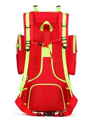 Large Capacity Waterproof Zipper Fashion Forest Fire Fighting Emergency Rescue Rucksack Epidemic Prevention Mountaineering