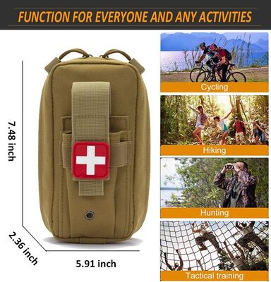 Medical Tactical Bag for Camping Outdoor Combat Survival Tactical Emergency Casualty Care Set First Aid Kit