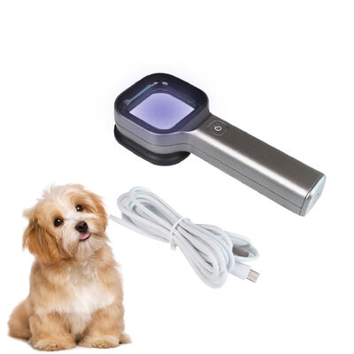 Saferlife VW1 Veterinary Wood's Lamp Portable UV Detector With 2X Magnifying Glass For Pet Skin Inspection