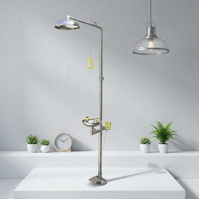 Combined Emergency Shower & Eyewash Station 